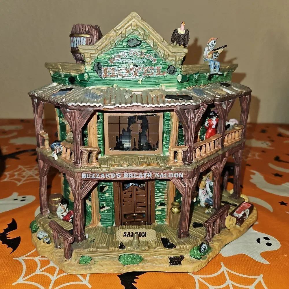 Lemax spooky town